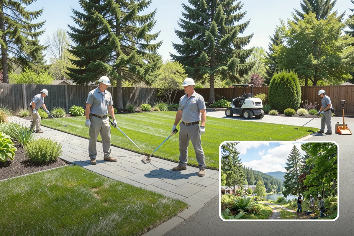 Bi-Weekly Lawn Mowing in Lake Forest Park, King County, WA - Cost-effective cadence for slower-growing shaded lawns