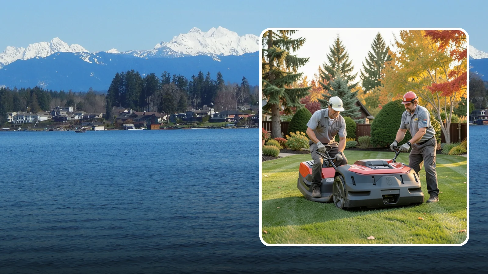 Bi-Weekly Lawn Mowing in Lake Stevens, Snohomish County, WA - Maintain a neat yard on an every-other-week schedule that suits shadier Northwest lots and slower-growing turf.