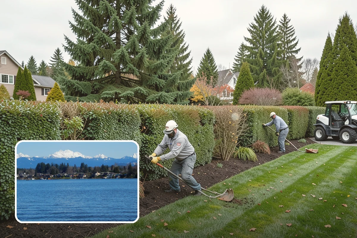 Bi-Weekly Lawn Mowing in Lake Stevens, Snohomish County, WA - Cost-effective cadence for slower-growing shaded lawns