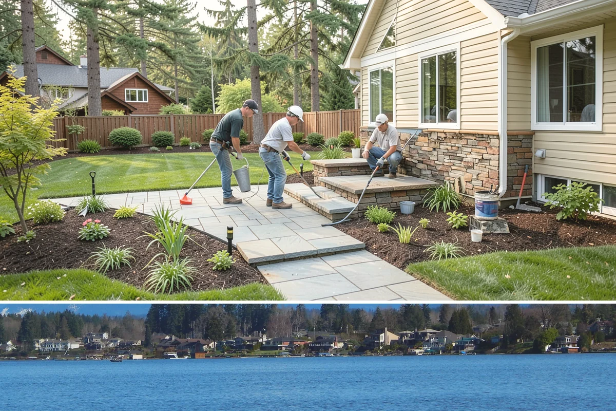 Bi-Weekly Lawn Mowing in Lake Stevens, Snohomish County, WA - Biweekly works well spring through fall for shaded lots, though we recommend switching to weekly during the vigorous May-to-June...
