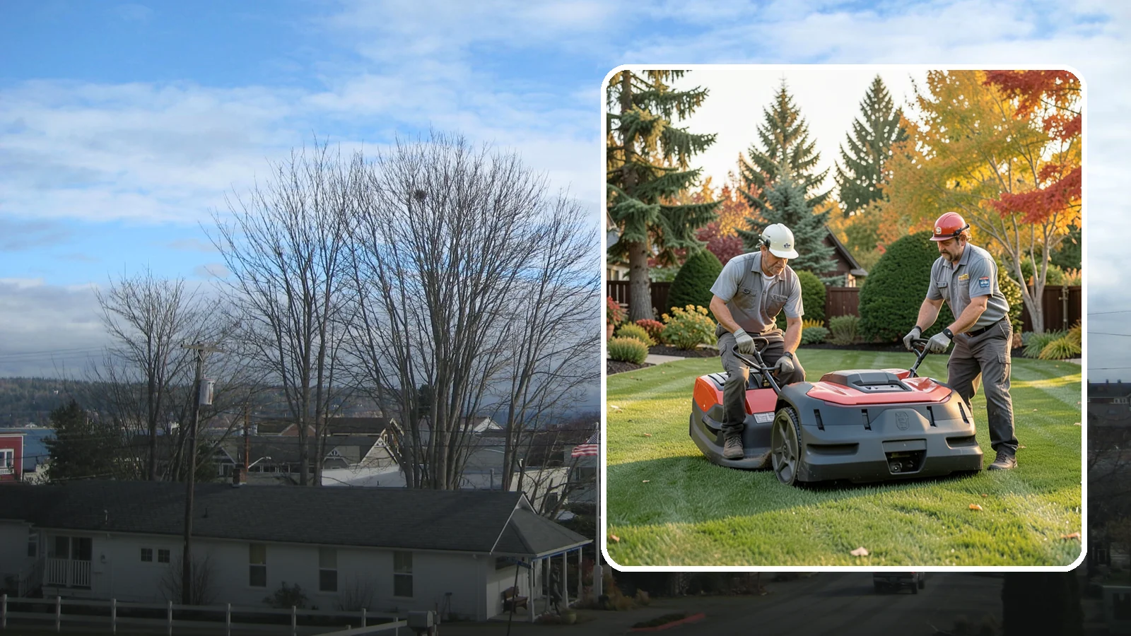 Bi-Weekly Lawn Mowing in Langley, Island County, WA - Maintain a neat yard on an every-other-week schedule that suits shadier Northwest lots and slower-growing turf.