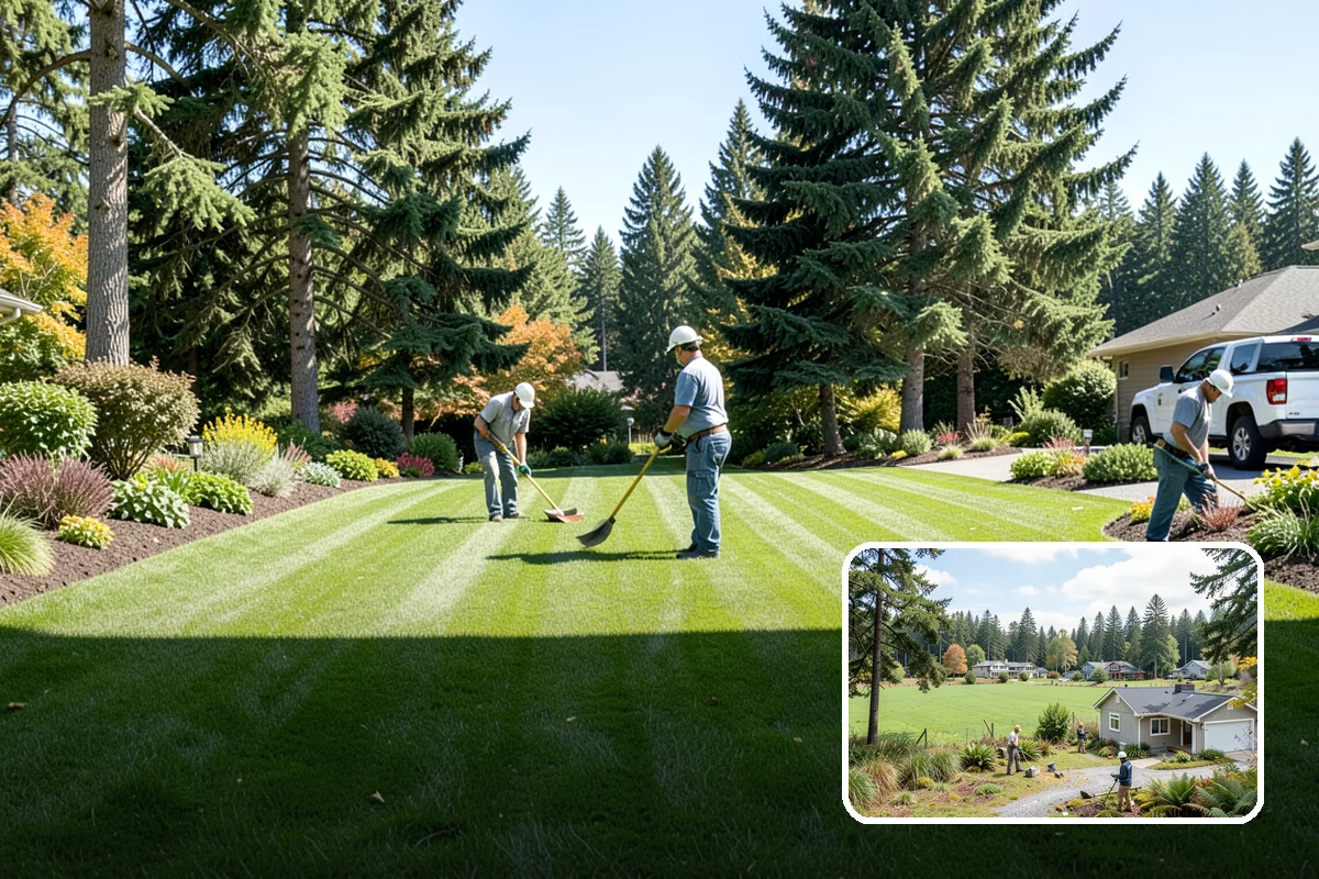 Bi-Weekly Lawn Mowing in Lyman, Skagit County, WA - Cost-effective cadence for slower-growing shaded lawns