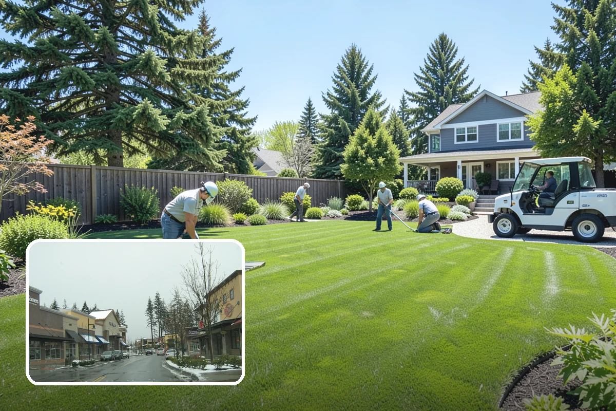 Bi-Weekly Lawn Mowing in Mill Creek, Snohomish County, WA - Cost-effective cadence for slower-growing shaded lawns