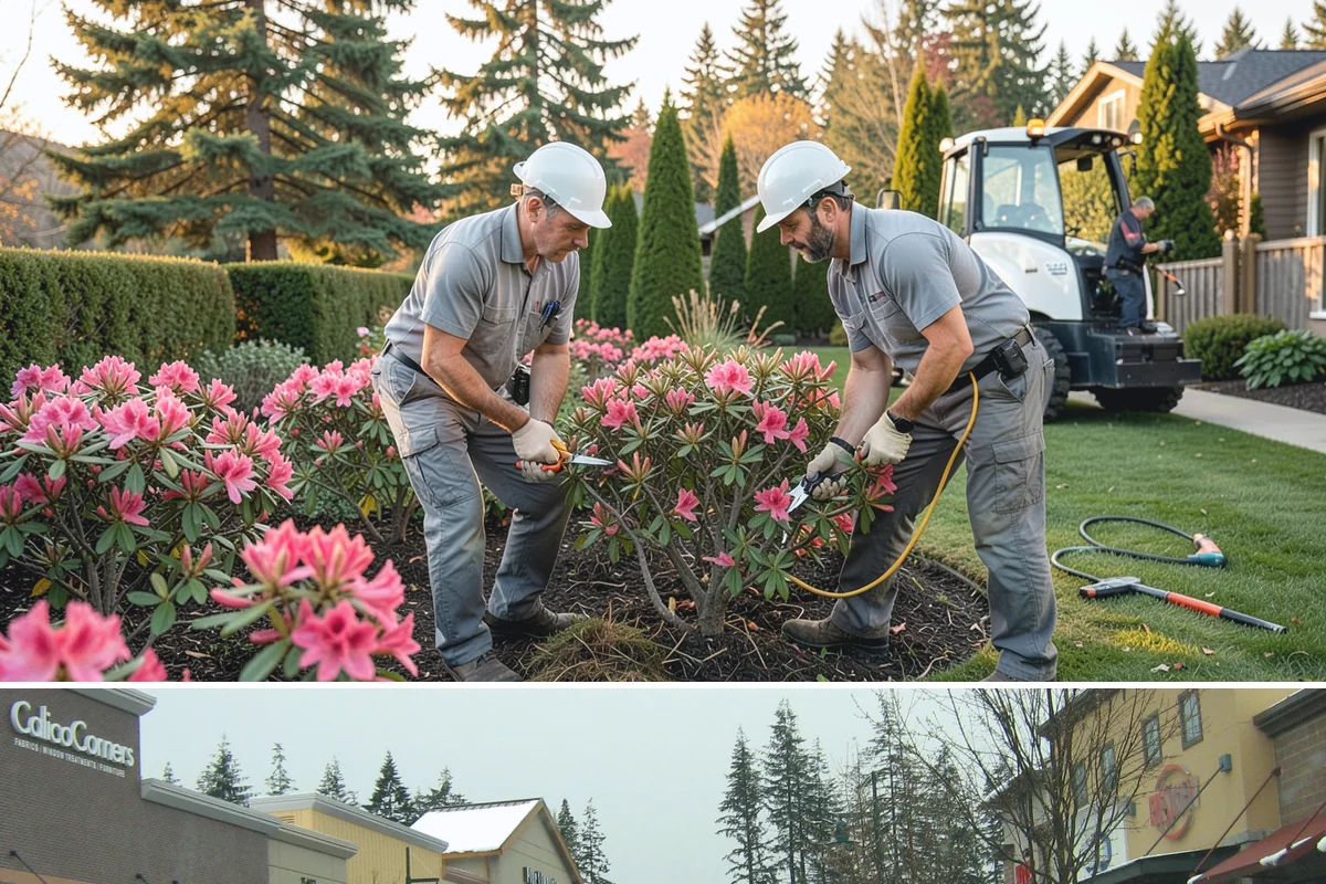 Bi-Weekly Lawn Mowing in Mill Creek, Snohomish County, WA - Biweekly works well spring through fall for shaded lots, though we recommend switching to weekly during the vigorous May-to-June...