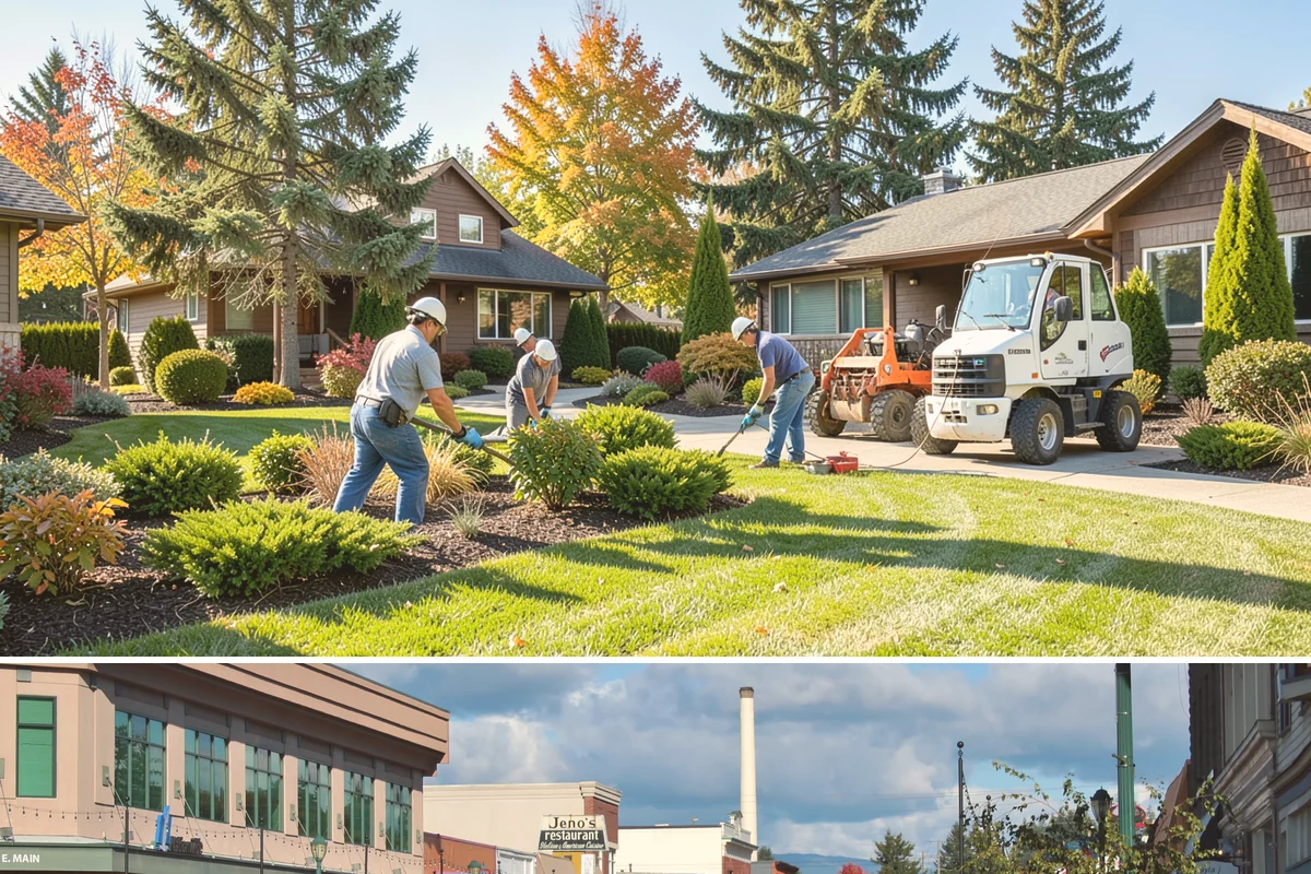 Bi-Weekly Lawn Mowing in Monroe, Snohomish County, WA - Biweekly works well spring through fall for shaded lots, though we recommend switching to weekly during the vigorous May-to-June...