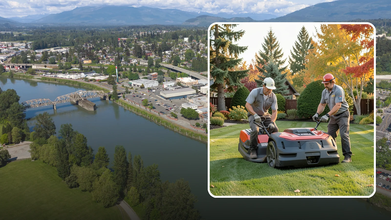 Bi-Weekly Lawn Mowing in Mount Vernon, Skagit County, WA - Maintain a neat yard on an every-other-week schedule that suits shadier Northwest lots and slower-growing turf.