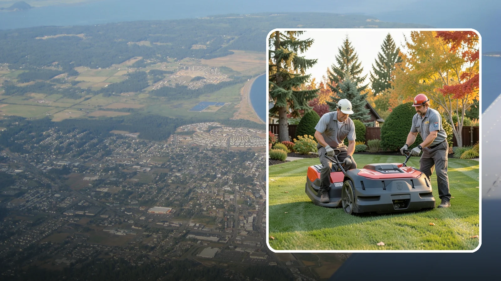 Bi-Weekly Lawn Mowing in Oak Harbor, Island County, WA - Maintain a neat yard on an every-other-week schedule that suits shadier Northwest lots and slower-growing turf.