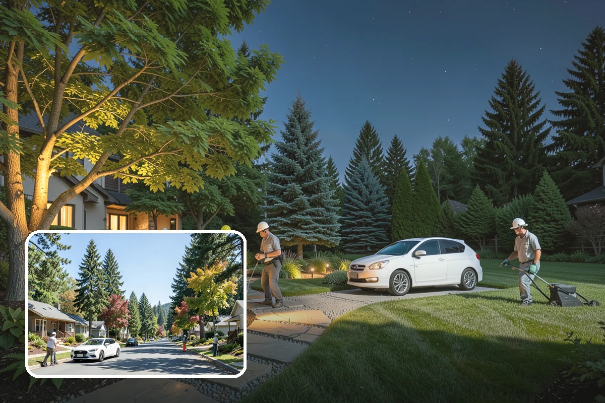 Bi-Weekly Lawn Mowing in Orting, Pierce County, WA - Cost-effective cadence for slower-growing shaded lawns