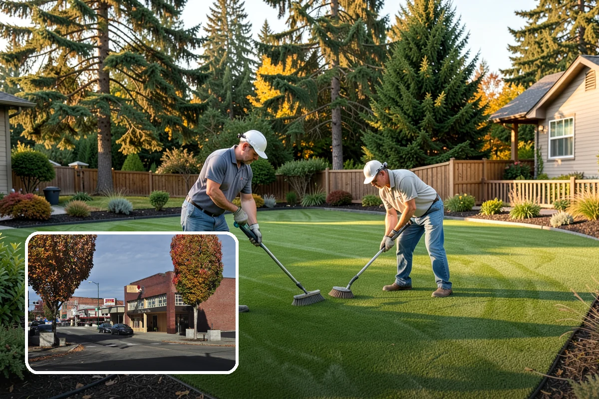 Bi-Weekly Lawn Mowing in Puyallup, Pierce County, WA - Cost-effective cadence for slower-growing shaded lawns