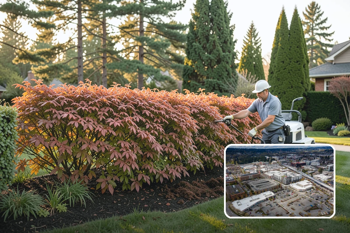 Bi-Weekly Lawn Mowing in Redmond, King County, WA - Cost-effective cadence for slower-growing shaded lawns