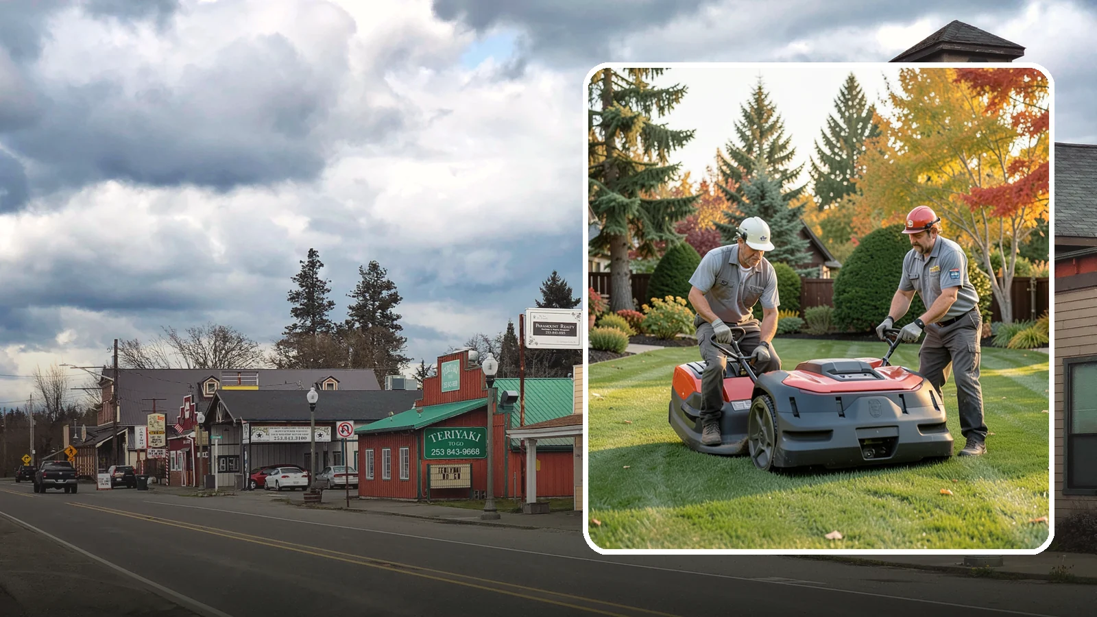 Bi-Weekly Lawn Mowing in Roy, Pierce County, WA - Maintain a neat yard on an every-other-week schedule that suits shadier Northwest lots and slower-growing turf.