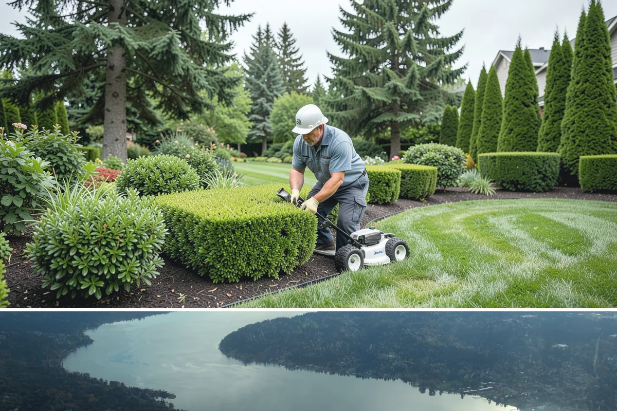 Bi-Weekly Lawn Mowing in Sammamish, King County, WA - Biweekly works well spring through fall for shaded lots, though we recommend switching to weekly during the vigorous May-to-June...