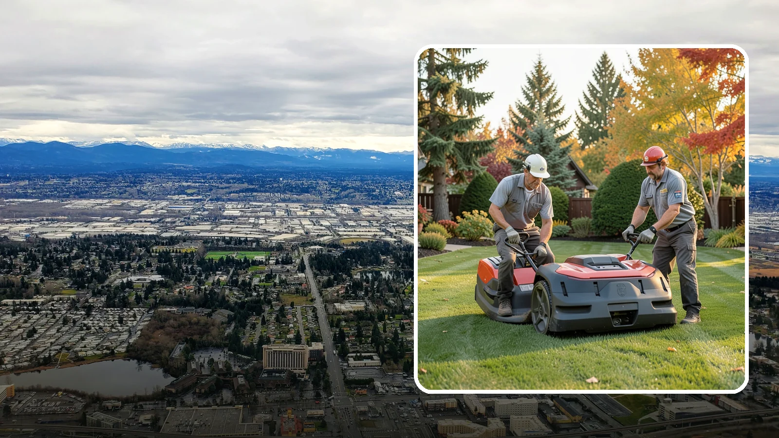 Bi-Weekly Lawn Mowing in SeaTac, King County, WA - Maintain a neat yard on an every-other-week schedule that suits shadier Northwest lots and slower-growing turf.