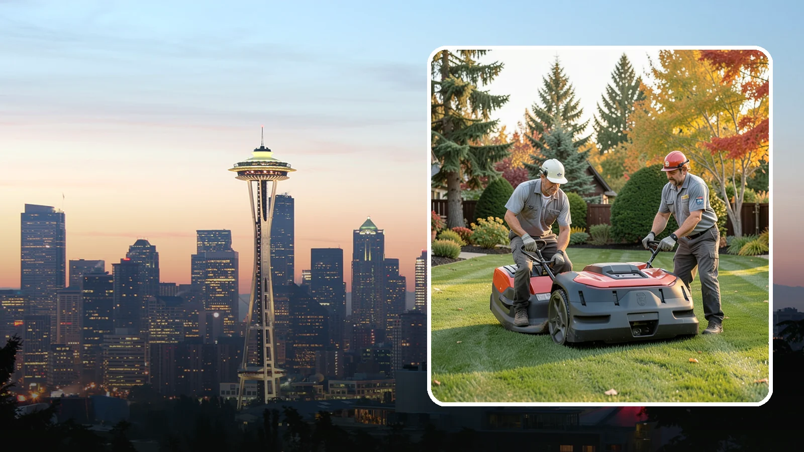 Bi-Weekly Lawn Mowing in Seattle, King County, WA - Maintain a neat yard on an every-other-week schedule that suits shadier Northwest lots and slower-growing turf.