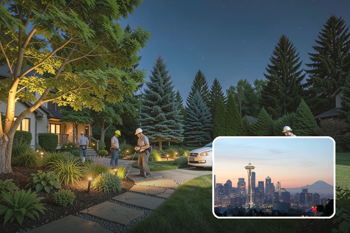 Bi-Weekly Lawn Mowing in Seattle, King County, WA - Cost-effective cadence for slower-growing shaded lawns