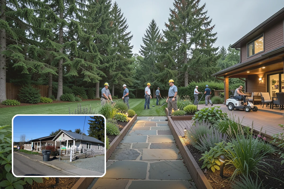 Bi-Weekly Lawn Mowing in South Prairie, Pierce County, WA - Cost-effective cadence for slower-growing shaded lawns