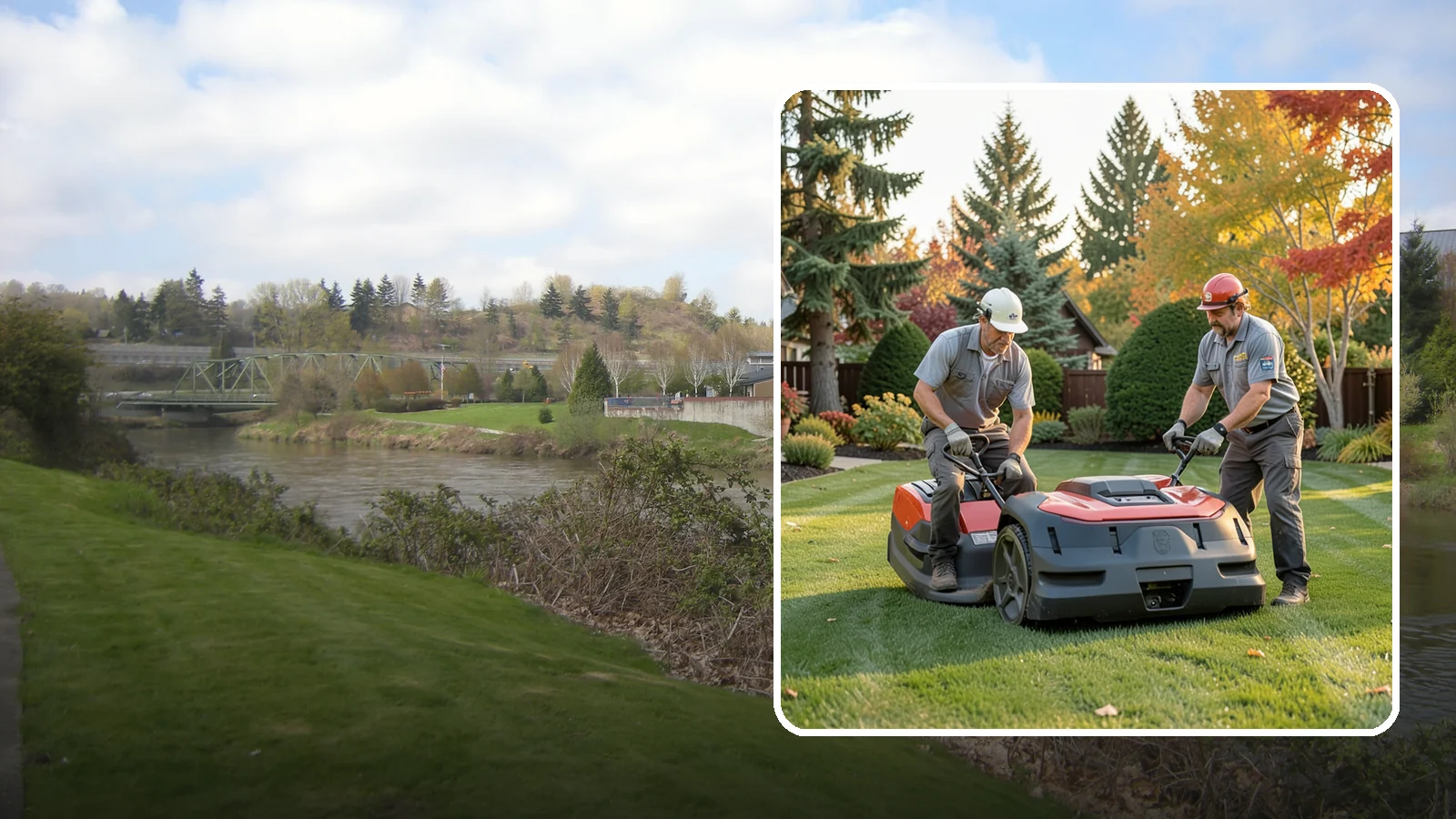 Bi-Weekly Lawn Mowing in Tukwila, King County, WA - Maintain a neat yard on an every-other-week schedule that suits shadier Northwest lots and slower-growing turf.
