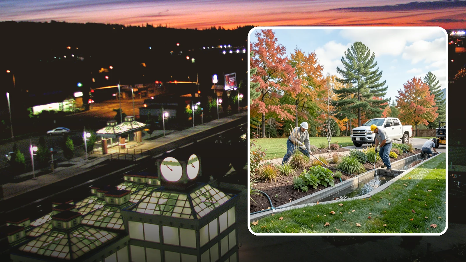 Bioswale Installation in Auburn, King County, WA - Engineered bioswales that channel, slow, and filter stormwater runoff naturally and attractively.
