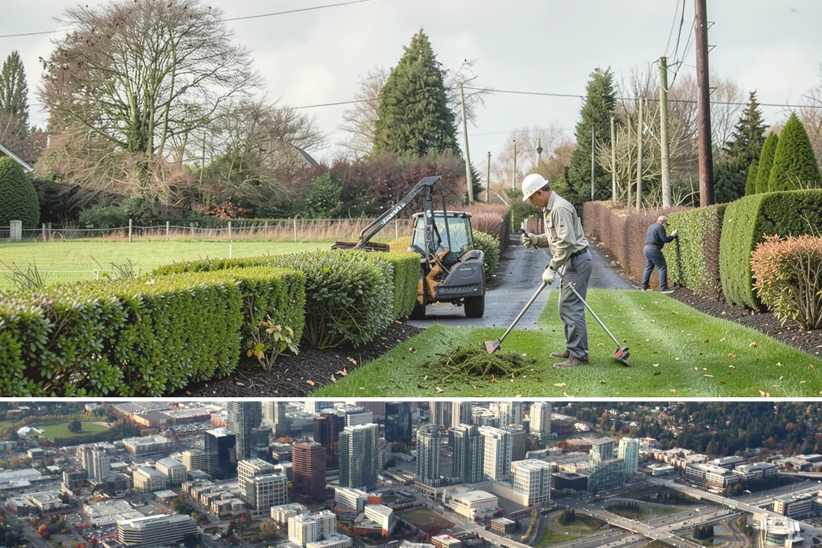 Bioswale Installation in Bellevue, King County, WA - Best built and planted spring or fall.