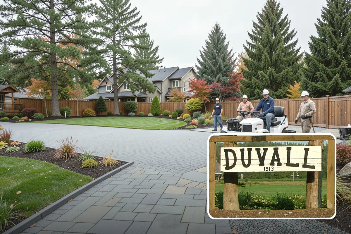 Bioswale Installation in Duvall, King County, WA - Manages and filters stormwater
