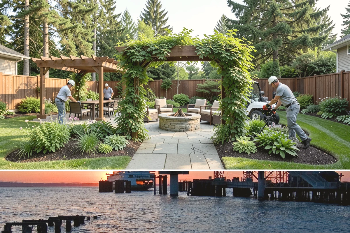 Bioswale Installation in Edmonds, Snohomish County, WA - Best built and planted spring or fall.