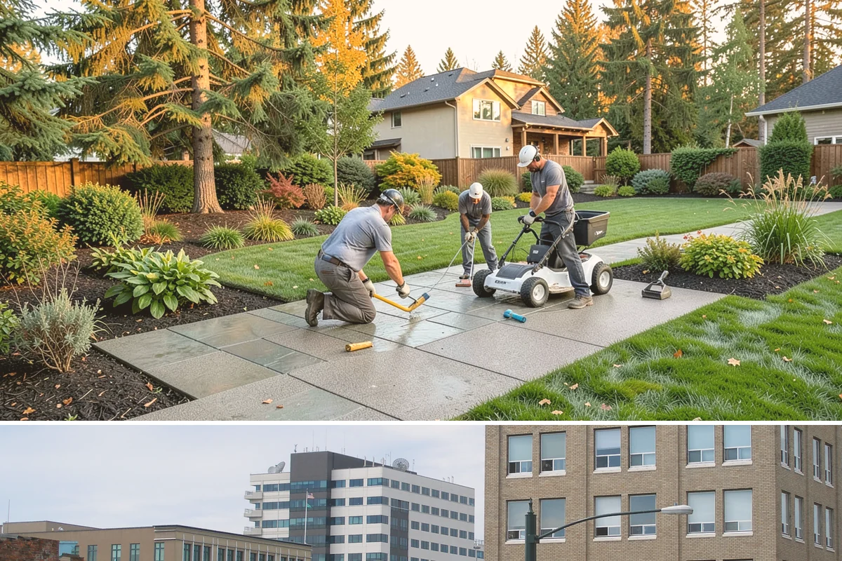 Bioswale Installation in Everett, Snohomish County, WA - Best built and planted spring or fall.