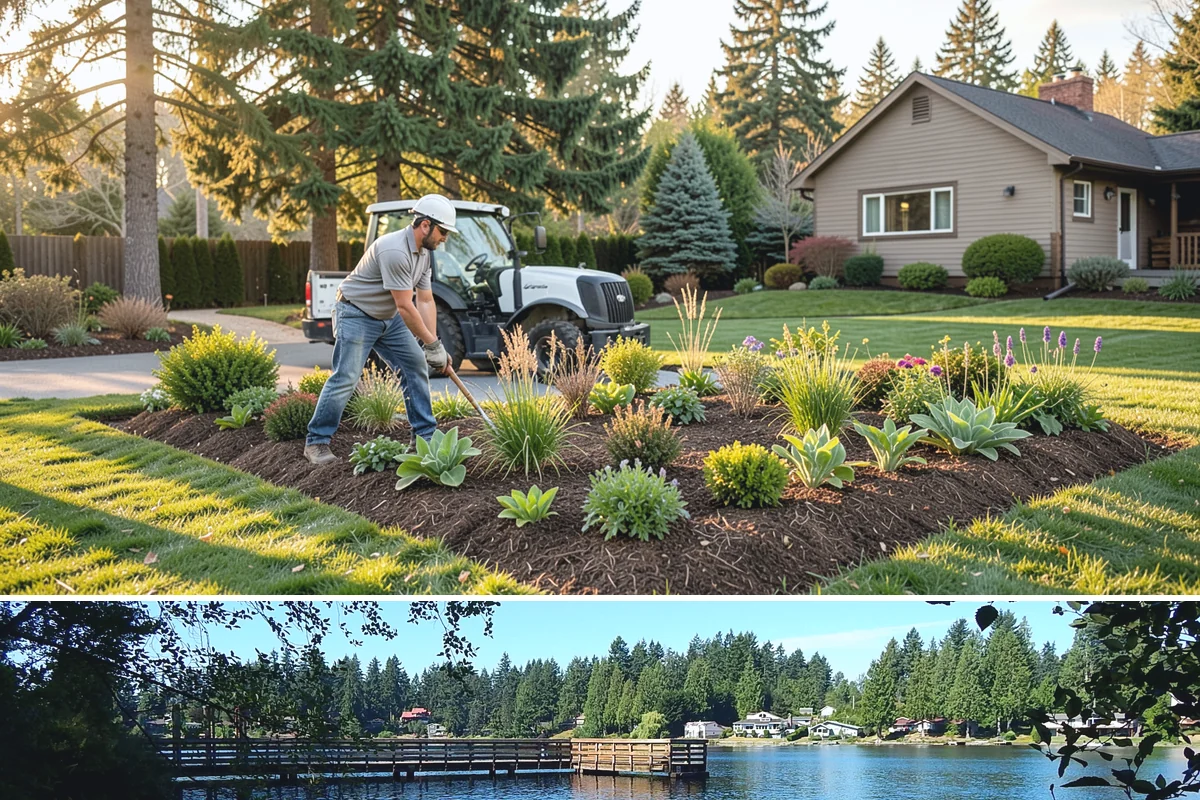 Bioswale Installation in Federal Way, King County, WA - Best built and planted spring or fall.