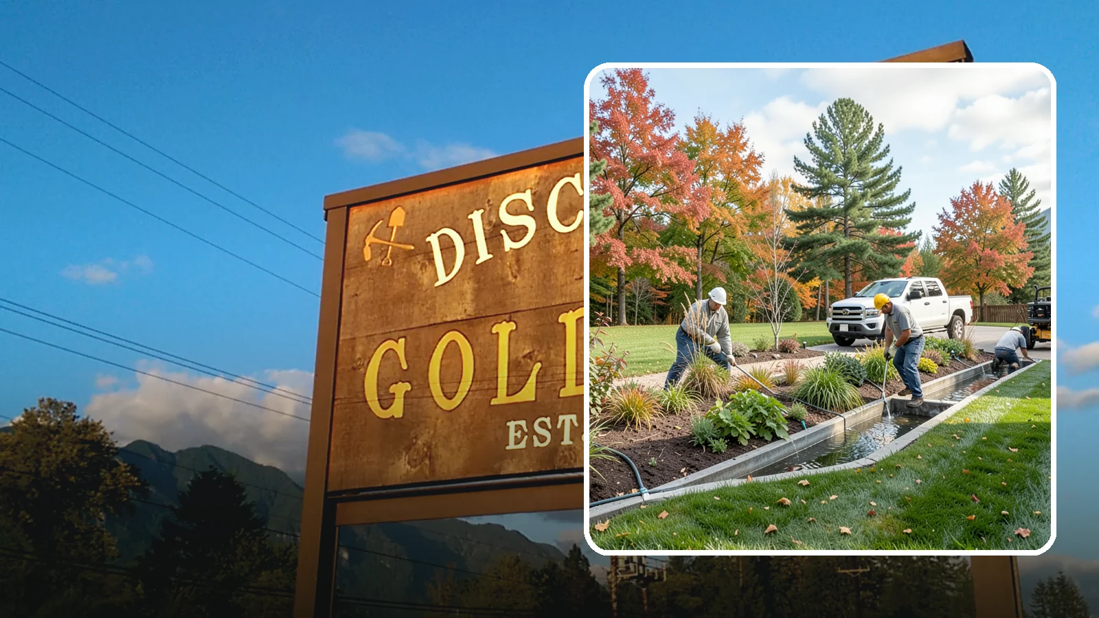 Bioswale Installation in Gold Bar, Snohomish County, WA - Engineered bioswales that channel, slow, and filter stormwater runoff naturally and attractively.
