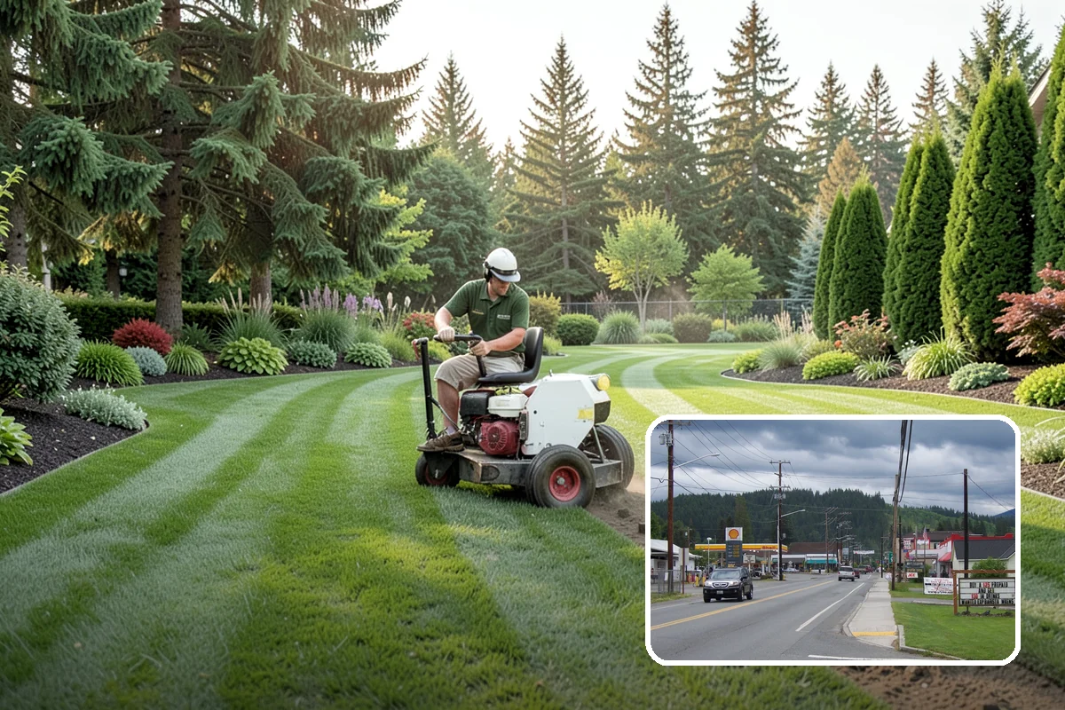 Bioswale Installation in Granite Falls, Snohomish County, WA - Manages and filters stormwater