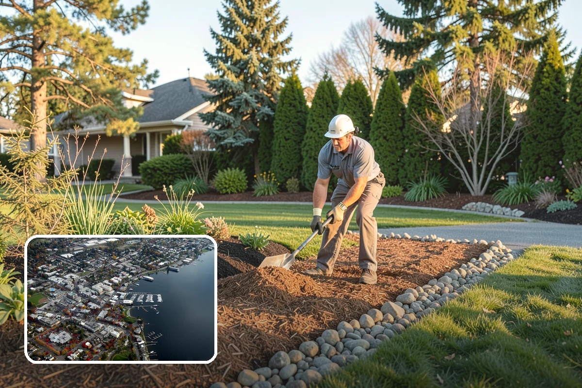 Bioswale Installation in Kirkland, King County, WA - Manages and filters stormwater