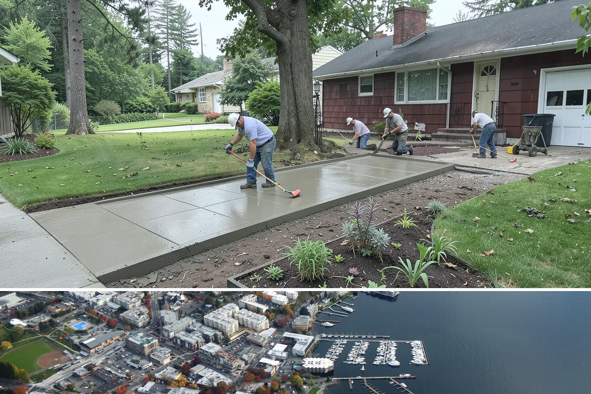 Bioswale Installation in Kirkland, King County, WA - Best built and planted spring or fall.