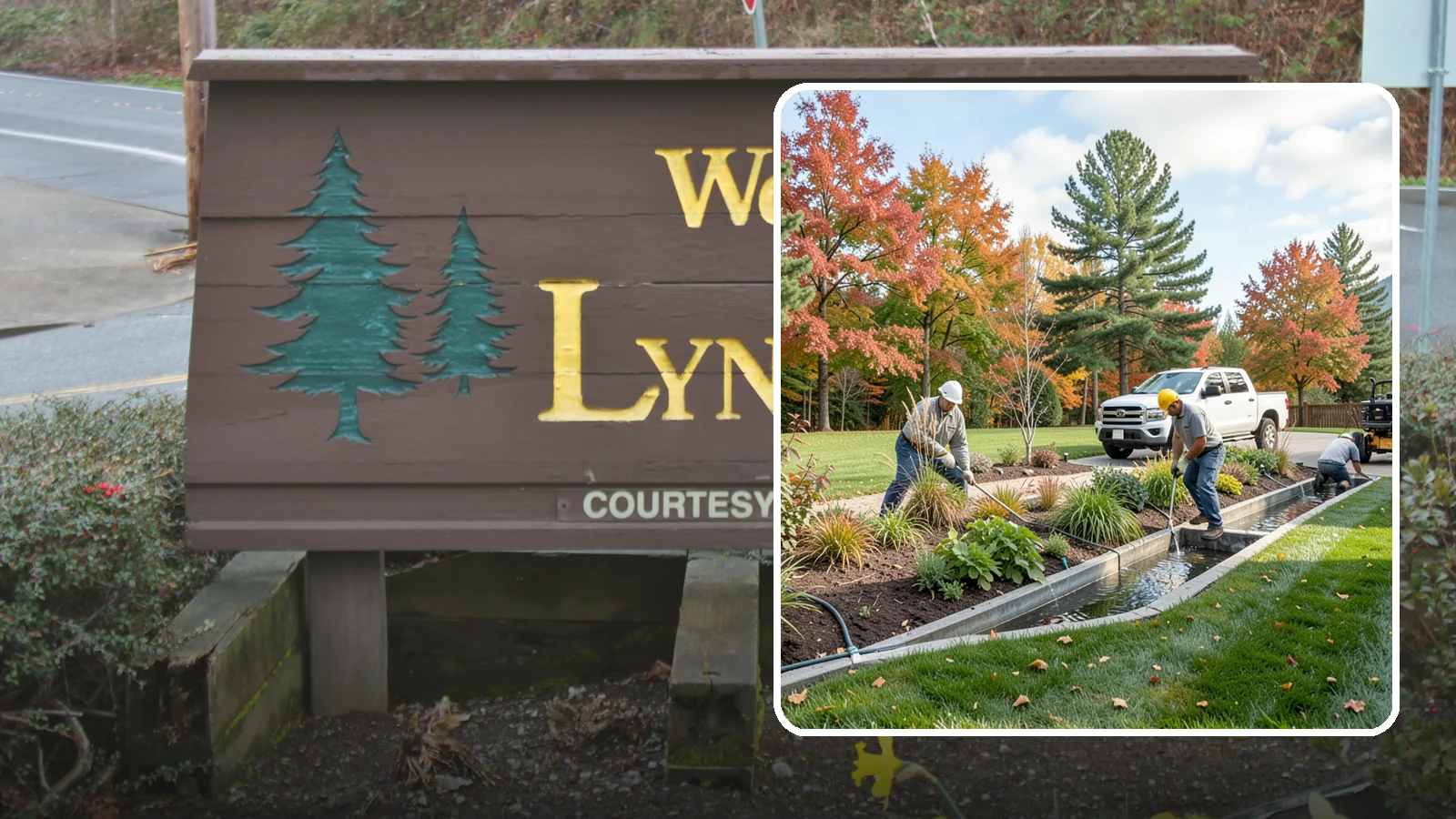 Bioswale Installation in Lynnwood, Snohomish County, WA - Engineered bioswales that channel, slow, and filter stormwater runoff naturally and attractively.