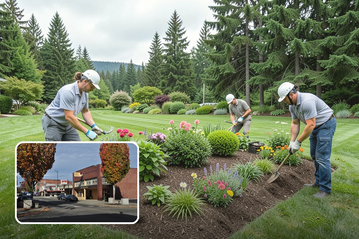 Bioswale Installation in Puyallup, Pierce County, WA - Manages and filters stormwater