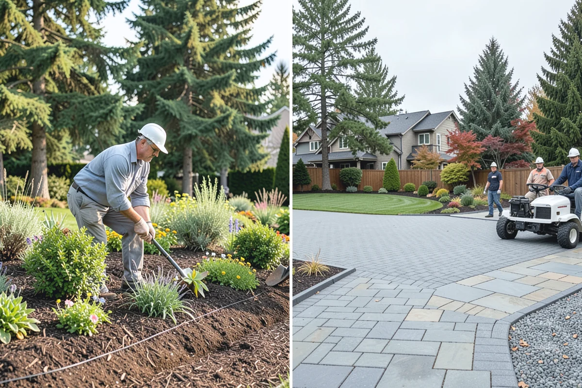 Bioswale Installation in Renton, King County, WA - Assess runoff and flow paths