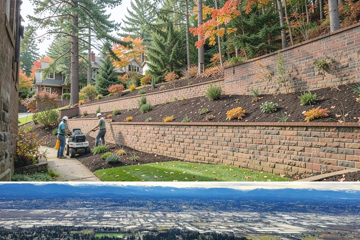 Bioswale Installation in SeaTac, King County, WA - Best built and planted spring or fall.