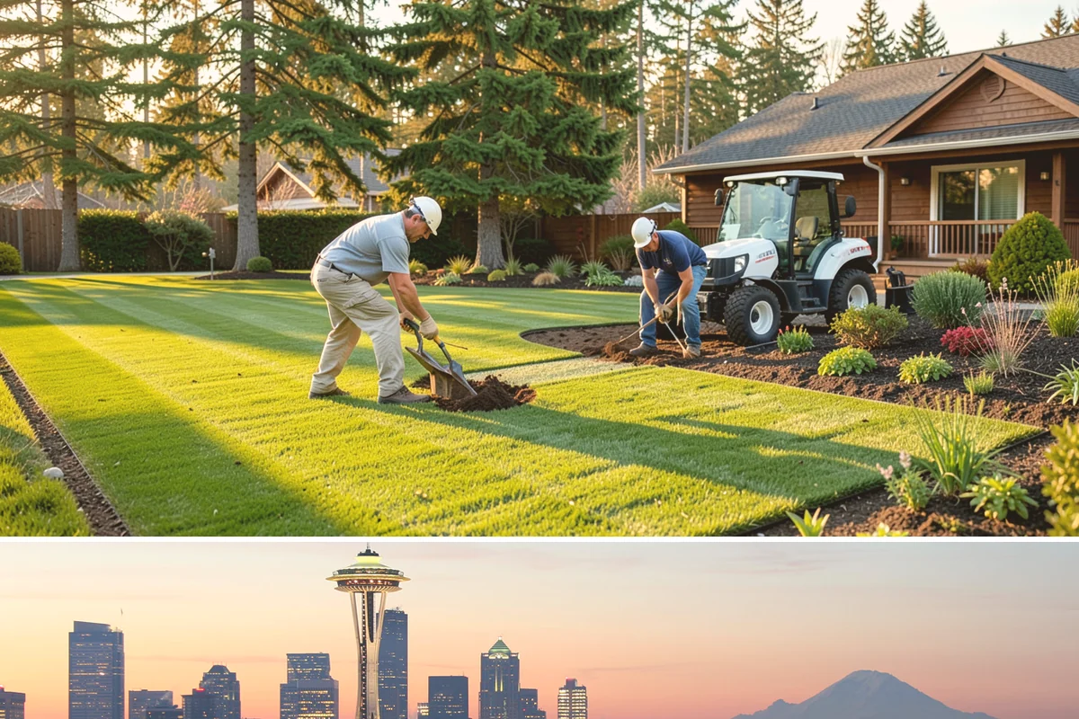 Bioswale Installation in Seattle, King County, WA - Best built and planted spring or fall.