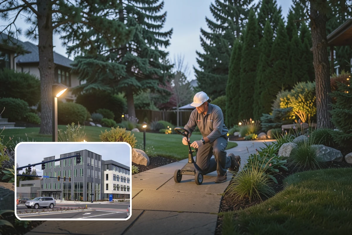 Bioswale Installation in Shoreline, King County, WA - Manages and filters stormwater