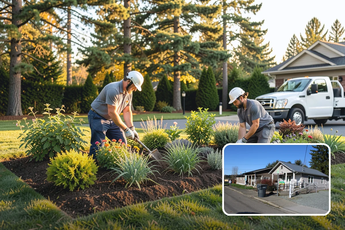 Bioswale Installation in South Prairie, Pierce County, WA - Manages and filters stormwater