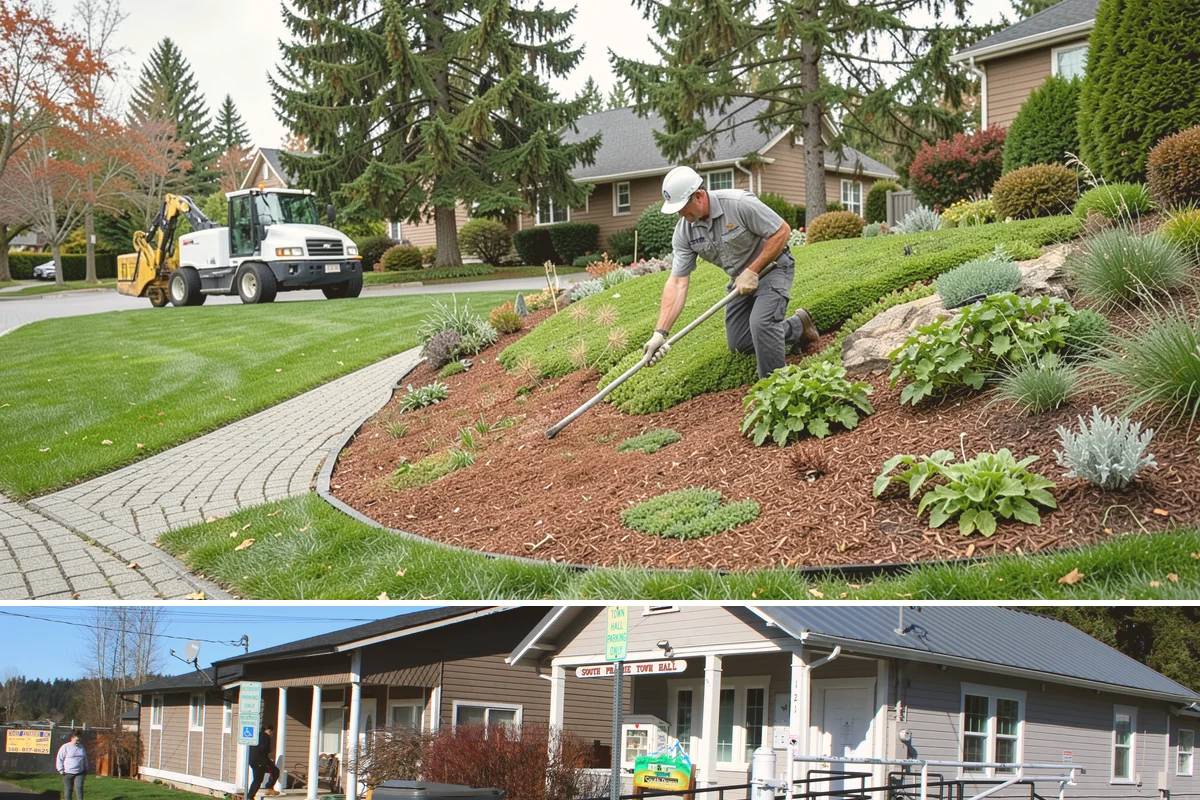 Bioswale Installation in South Prairie, Pierce County, WA - Best built and planted spring or fall.