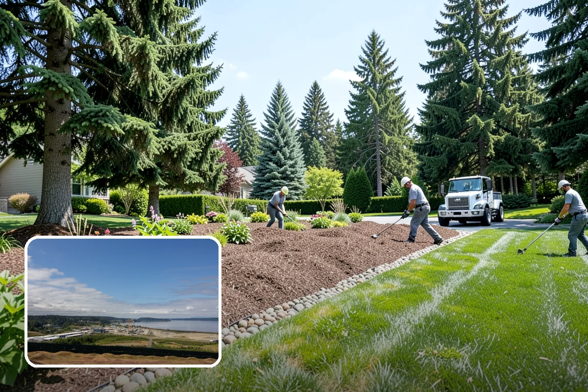 Bioswale Installation in University Place, Pierce County, WA - Manages and filters stormwater