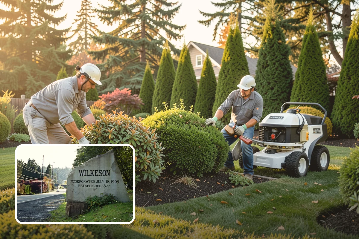 Bioswale Installation in Wilkeson, Pierce County, WA - Manages and filters stormwater