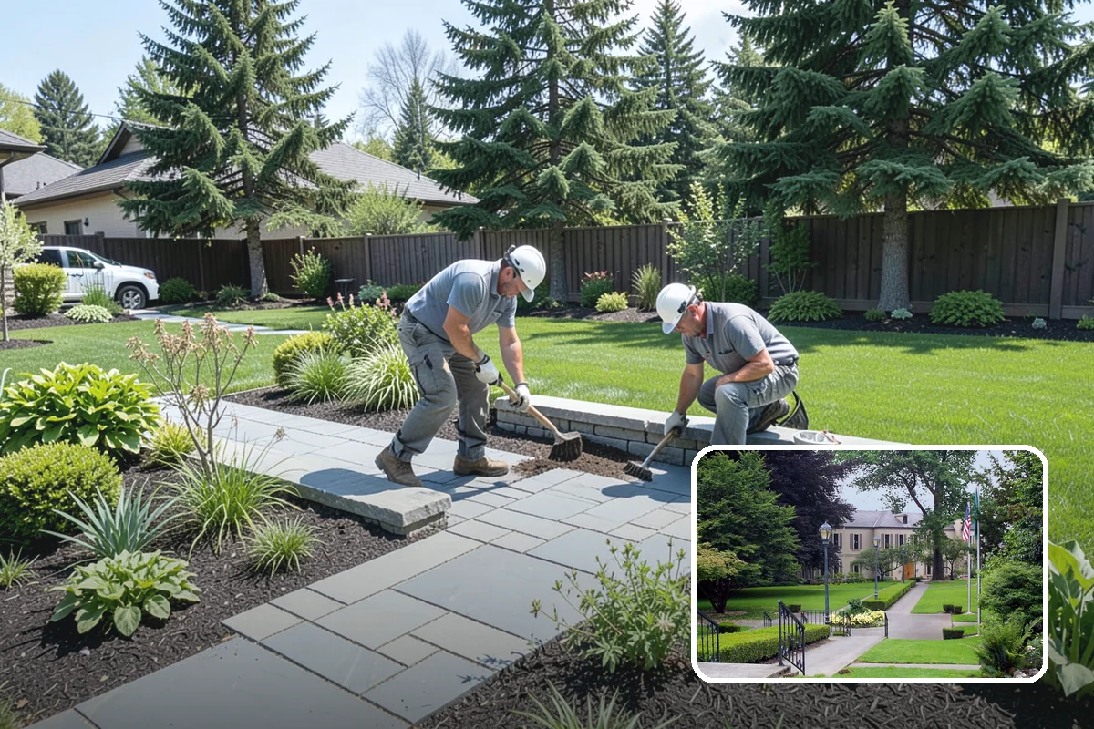 Bioswale Installation in Woodinville, King County, WA - Manages and filters stormwater