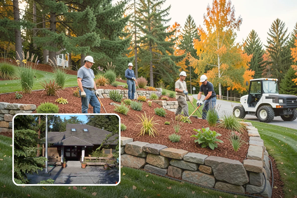 Bioswale Installation in Yarrow Point, King County, WA - Manages and filters stormwater