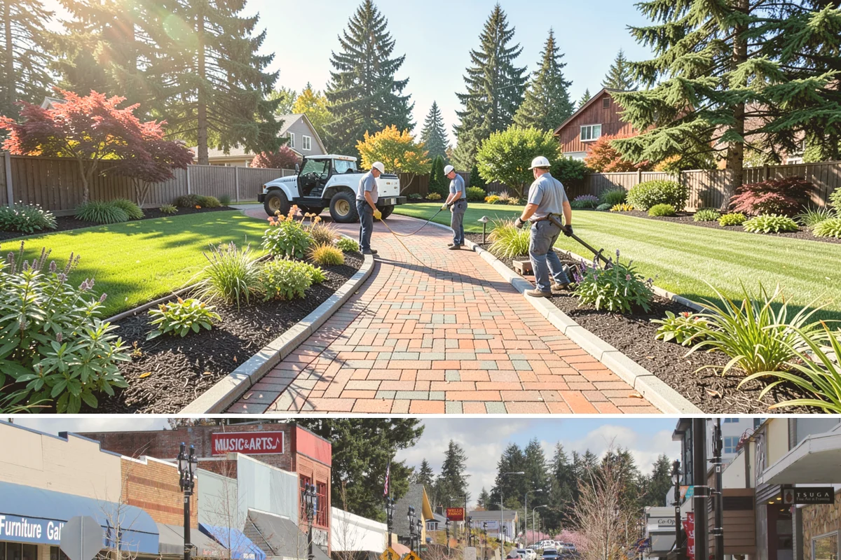 Birch Tree Pruning in Bothell, King County, WA - Best pruned in summer or late fall to avoid spring sap bleeding.