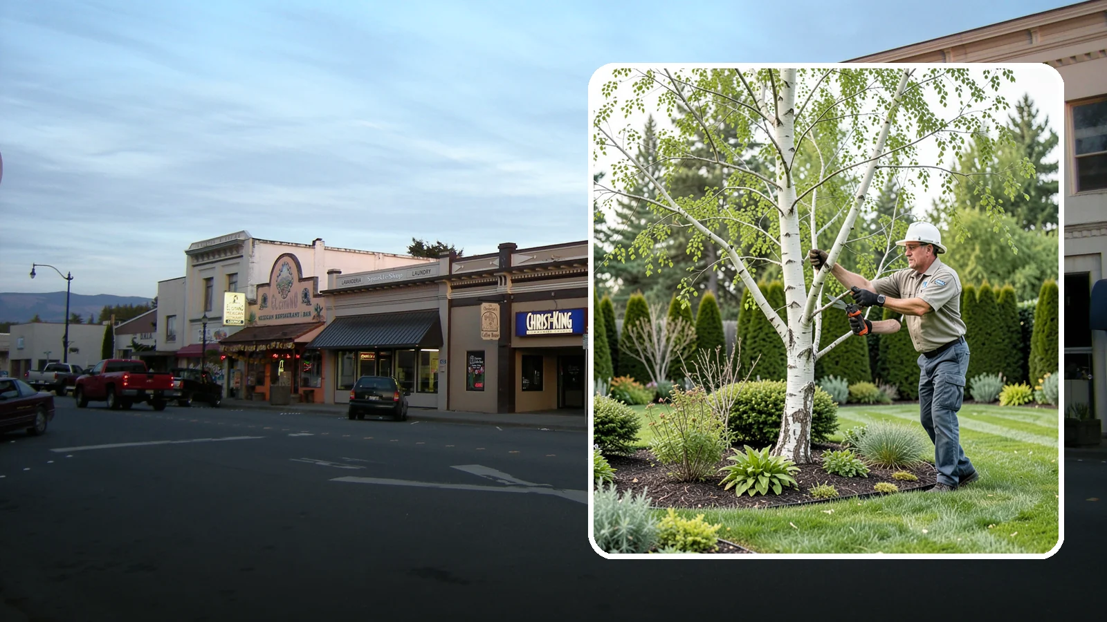 Birch Tree Pruning in Burlington, Skagit County, WA - Well-timed birch pruning that limits heavy sap bleeding while improving health and structure.