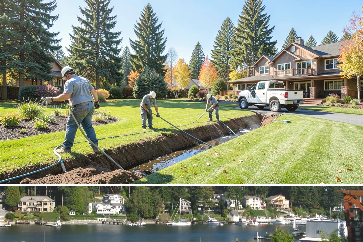 Birch Tree Pruning in Gig Harbor, Pierce County, WA - Best pruned in summer or late fall to avoid spring sap bleeding.