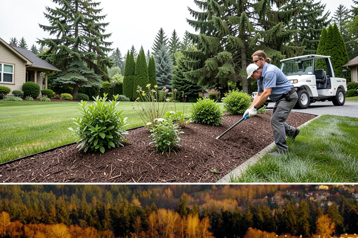 Birch Tree Pruning in Kenmore, King County, WA - Best pruned in summer or late fall to avoid spring sap bleeding.