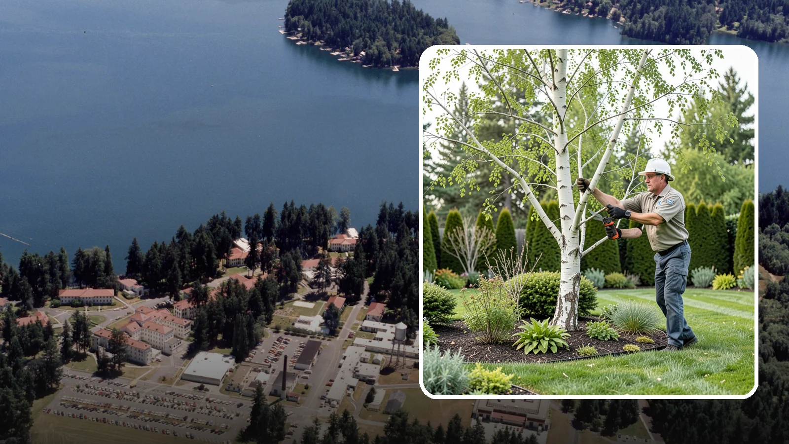 Birch Tree Pruning in Lakewood, Pierce County, WA - Well-timed birch pruning that limits heavy sap bleeding while improving health and structure.