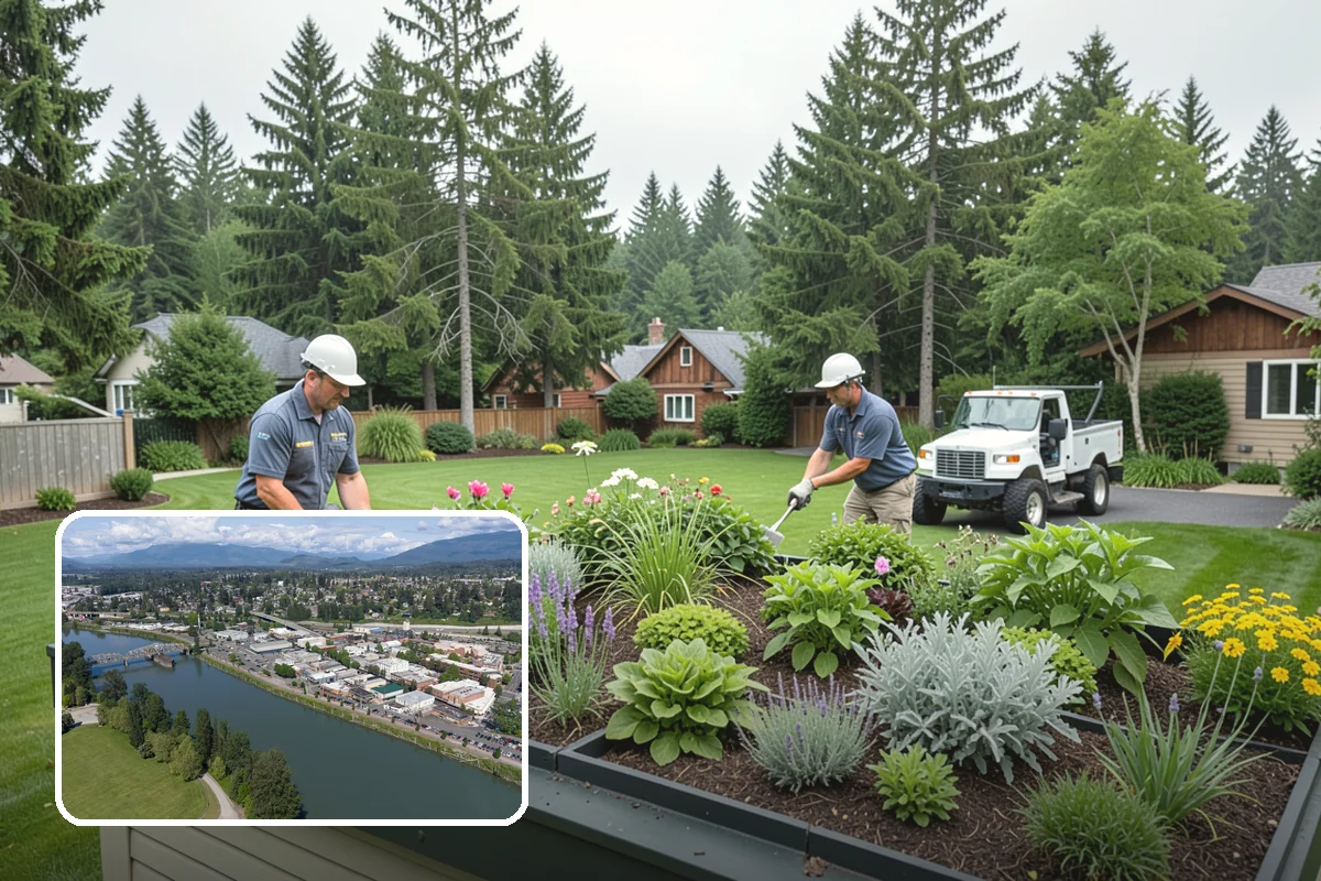 Birch Tree Pruning in Mount Vernon, Skagit County, WA - Timed to limit heavy sap bleeding