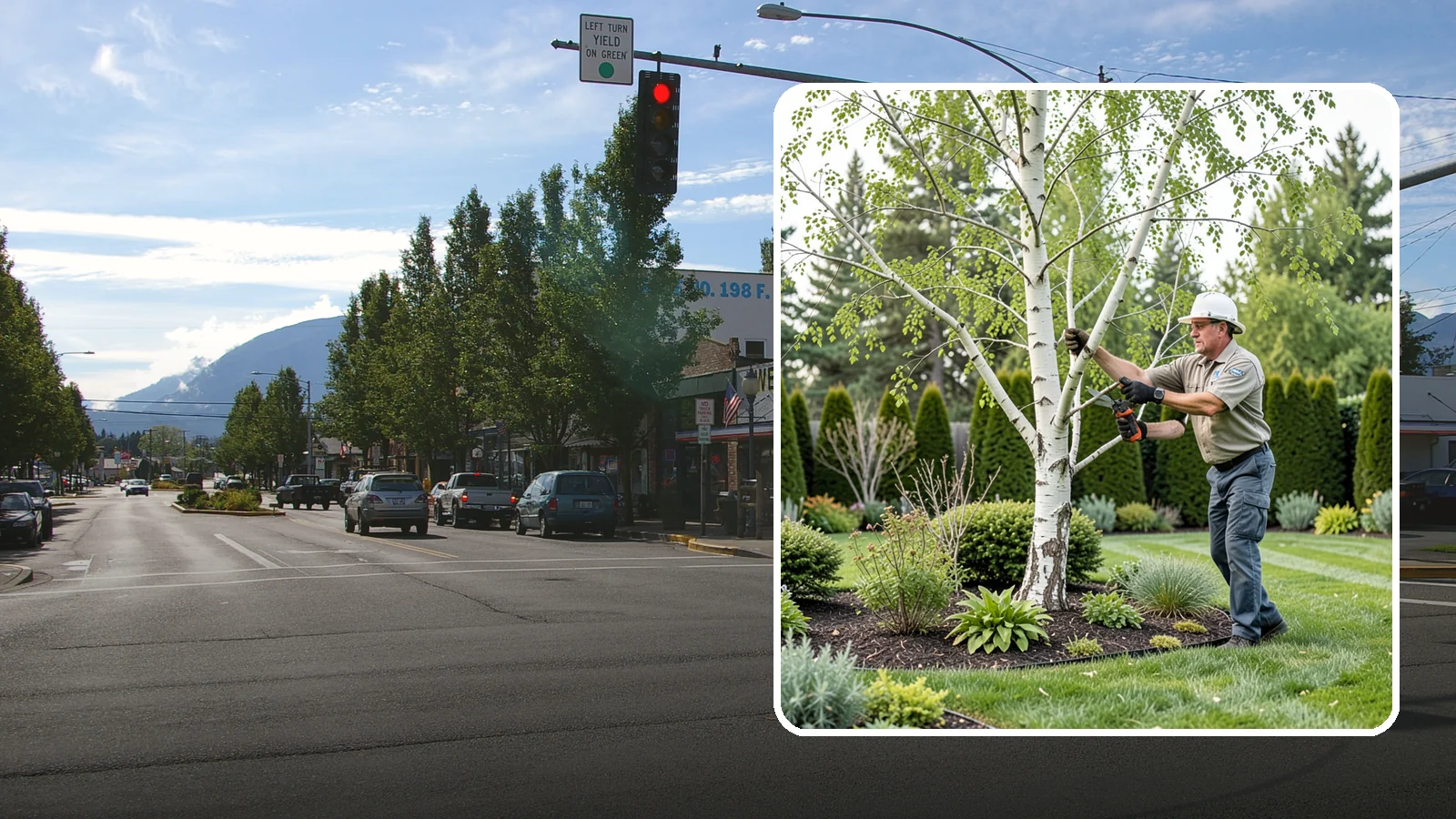 Birch Tree Pruning in North Bend, King County, WA - Well-timed birch pruning that limits heavy sap bleeding while improving health and structure.